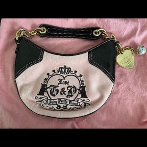 Original Juicy Couture Velvet pink purse